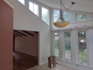 white interior painting