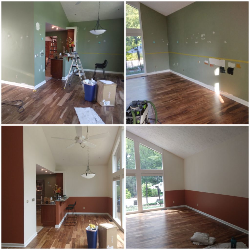 living room painter in carmel in