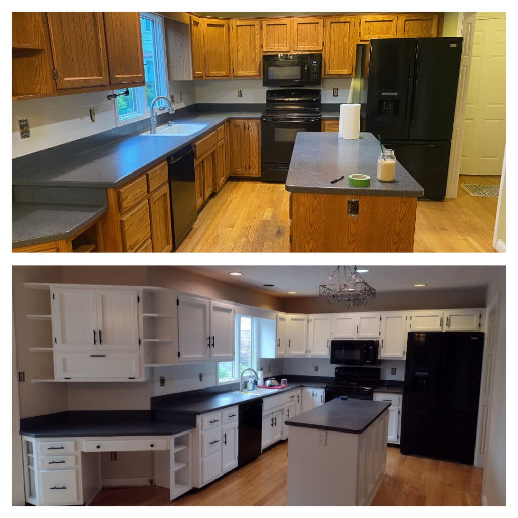 companies that refinish kitchen cabinets in carmel in