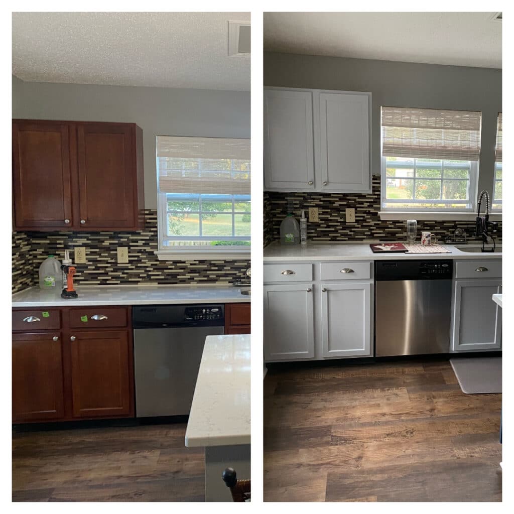 cabinet painting services in carmel in