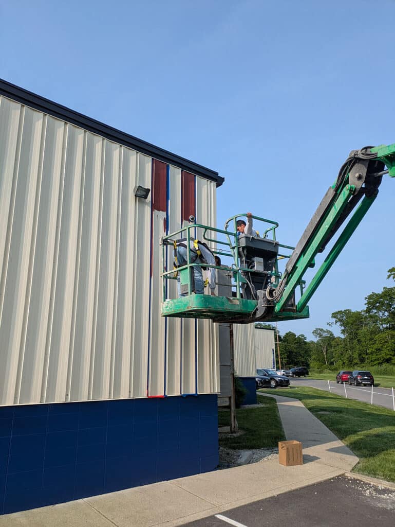 Local business owners wanting outside commercial painters in Carmel, IN contact Walla Painting right away.
