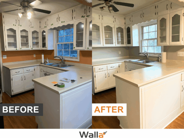 Kitchen repainting services in carmel in