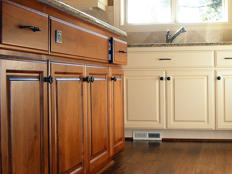 Kitchen cabinet refinishing